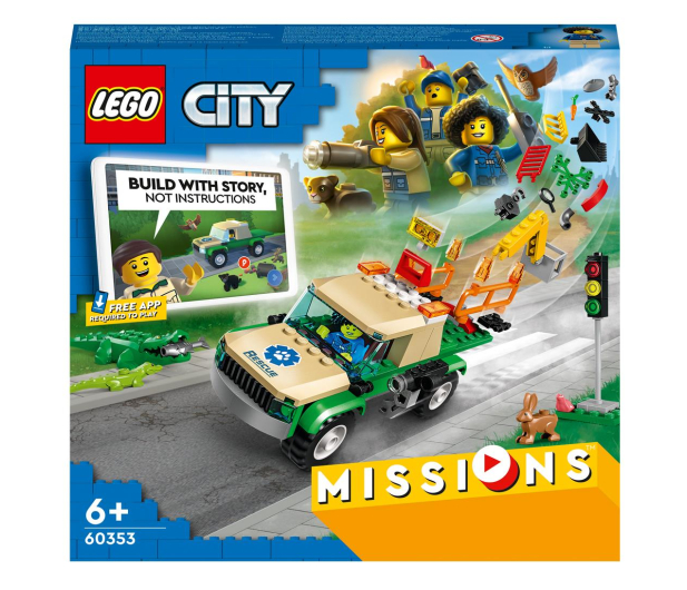 LEGO City 60353 Misje ratowania dzikich zwierząt - 1042845 - zdjęcie